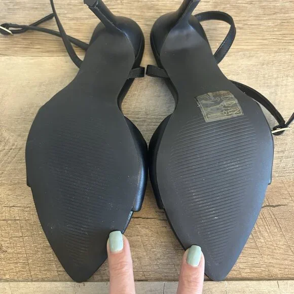 Pretty Little Thing Strappy Heels Shoes - Picture 11 of 15